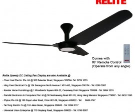 Relite Speedy Energy Saving DC Ceiling Fan